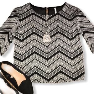 Chevron Striped Top